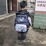 巴拉巴拉兒童書(shū)包男童印花背包護脊減負舒適時(shí)尚【奧特曼IP】208925166207 曬單實(shí)拍圖