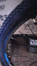 加厚自行車(chē)輪胎26/24/22/20寸x1.50/1.75/1.95/2.125山地車(chē)外胎帶 加厚耐磨純黑色 26X1.95長(cháng)嘴內胎+外胎 曬單實(shí)拍圖