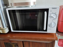 格蘭仕（Galanz）微波爐烤箱一體機平板式微波爐20升小型家用微波爐機械旋鈕老人用簡(jiǎn)單光波爐G70F20N2L-DG(S0) 曬單實(shí)拍圖