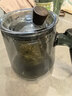 暮云側把茶壺加厚玻璃茶杯茶具套裝禮物泡茶壺耐高溫家用大容量 600ml單壺【煙灰款】 曬單實(shí)拍圖