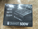 Thermaltake（Tt）額定500W Smart 500W 電腦電源（80PLUS認證/主動(dòng)式PFC/智能溫控風(fēng)扇/支持背線(xiàn)） 曬單實(shí)拍圖