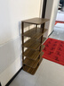 小匠材鞋架門(mén)口多層家用鞋柜小型入戶(hù)宿舍出租房簡(jiǎn)易收納置物架子6層 曬單實(shí)拍圖