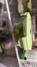 欣美雅【3件套】玻璃保鮮盒微波爐飯盒餃子盒便當盒冰箱水果收納密封盒 抹茶綠-圓 3件套 710ml 曬單實(shí)拍圖