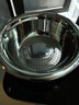 京東京造304不銹鋼洗菜盆 加大加厚調料腌肉盆瀝水盆和面盆套裝 三件套 曬單實(shí)拍圖
