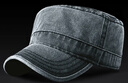 戰術(shù)鳥(niǎo)(純棉)平頂帽男美式牛仔鴨舌帽復古工裝棒球帽鴨嘴休閑帽子 曬單實(shí)拍圖