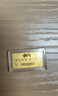 周六福  黃金足金999生日快樂(lè )寶寶金片收藏 計價(jià) 1g 曬單實(shí)拍圖