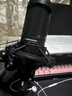 鐵三角（Audio-technica）AT2020電容麥克風(fēng)有聲書(shū)錄音專(zhuān)業(yè)設備直播配音套裝喜馬拉雅主播全套錄歌聲卡手機電腦唱歌話(huà)筒 AT2020懸臂支架款【送2個(gè)精調效果】 曬單實(shí)拍圖