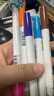 KACO雙頭秀麗筆彩筆柔繪筆彈性軟頭馬克筆Brush學(xué)生繪畫(huà)手賬練字書(shū)法美術(shù)勾線(xiàn)筆  12 色 彩盒裝 曬單實(shí)拍圖
