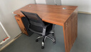 辦公桌老板桌辦公室桌簡(jiǎn)約現代員工位單人臺式電腦桌子書(shū)桌 180*80煙霞胡桃色+32桌厚 曬單實(shí)拍圖