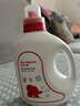 紅色小象 寶寶嬰兒大容量套裝0-12個(gè)月洗衣液1.2L*4清新果香9.6斤全家適用 曬單實(shí)拍圖