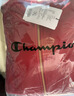 Champion冠軍男女兒童紅色連帽拉鏈衛衣25秋新款休閑刺繡標厚絨外套上衣 曬單實(shí)拍圖