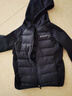 361°兒童輕薄羽絨服2025冬季男女3-14歲保暖拼接外套 黑130 曬單實(shí)拍圖