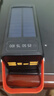 120W戶(hù)外自帶線(xiàn)太陽(yáng)能充電寶超大容量16W20W騎行直播戶(hù)外超級快充 黑色（20萬(wàn)毫安）【太陽(yáng)能防爆電芯】 曬單實(shí)拍圖