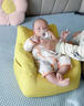 AMI嬰兒沙發(fā)椅0到6歲小月齡寶寶兒童小沙發(fā)小孩坐凳可坐可躺 萌趣蛋黃|柔軟承托 【中號】0-4歲 曬單實(shí)拍圖
