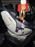 Prigel舒安pro新生嬰兒寶寶兒童安全座椅車(chē)載汽車(chē)可坐可躺0-6-12歲通風(fēng) 舒安pro 智能款 烏梅紫醬(通風(fēng)加熱+不窩脖+單手旋轉) 曬單實(shí)拍圖