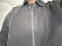 森馬（Semir）夾克男冬寬松美式復古水洗牛仔外套時(shí)尚棉服拉鏈開(kāi)衫103724108103 曬單實(shí)拍圖