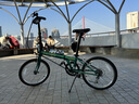 大行（DAHON）經(jīng)典D6折疊自行車(chē)20英寸6速成人休閑單車(chē) KBC061 墨綠色 20英寸 曬單實(shí)拍圖