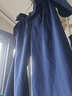 梵希蔓時(shí)尚套裝女春季新款假兩件上衣闊腿長(cháng)褲兩件套 藏青色   L    曬單實(shí)拍圖
