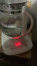 九陽(yáng)（Joyoung）養生壺迷你玻璃花茶壺煮茶器 12大功能11檔溫度 0膠水恒溫電熱燒水壺1.5L 1506BQ 曬單實(shí)拍圖