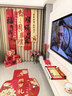 酷依寶寶寶周歲生日布置裝飾抓周背景墻場(chǎng)景新中式掛布條幅背景布道具 曬單實(shí)拍圖