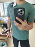 安德瑪（UNDERARMOUR）春夏Vanish Seamless男子訓練運動(dòng)短袖T恤1382801 石灰綠348 L 曬單實(shí)拍圖
