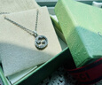 古馳（GUCCI）interlocking項鏈時(shí)尚百搭 925銀項鏈男女同款 銀色 1.3cm*45-50cm 曬單實(shí)拍圖