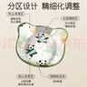 J.Sir嬰兒定型枕新生兒寶寶0-3-6個(gè)月以上輔助偏頭四季通用透氣硅膠枕 曬單實(shí)拍圖