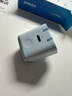 ANKER安克45W安心充smart蘋(píng)果17充電器 氮化鎵type-c快充40Wpd適用iPhone16promax手機Apple15插頭 藍 曬單實(shí)拍圖