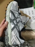 亞瑟士ASICS女子耐磨越野跑步鞋 GEL-KAHANA 8 FL 銀灰色/黑色 39.5  曬單實(shí)拍圖