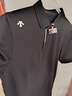 迪桑特（DESCENTE）韓版26新款商務(wù)上衣翻領(lǐng)運動(dòng)休閑Polo 短袖 T 恤 SR123UPS11-BLK0 L （100/建議135-145斤） 曬單實(shí)拍圖
