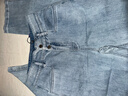 納維凱爾意大利小帆船女士薄款小腳長(cháng)褲淺色牛仔褲2312574515 藍 M  曬單實(shí)拍圖