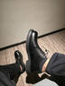 百麗通勤商務(wù)皮鞋男士正裝鞋春夏系帶增高青年皮鞋A1208CM3 黑色 41 曬單實(shí)拍圖