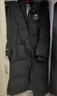 鴨鴨（YAYA）王一博同款冰殼系列戶(hù)外極寒羽絨服男士新款長(cháng)款情侶加厚女外套 青光黑色 3XL /190(建議195-215斤) 曬單實(shí)拍圖
