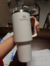 STANLEY保溫杯水杯巨無(wú)霸吸管杯大容量杯子保溫保冷車(chē)載戶(hù)外居家男女禮物 【熱銷(xiāo)TOP3】霜白- 1180ml 曬單實(shí)拍圖