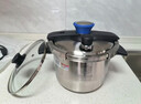 雙喜高壓鍋304不銹鋼燃氣電磁爐通用家用防爆壓力鍋單手開(kāi)合22CM/7L 曬單實(shí)拍圖