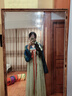 重回漢唐春辰錦原創(chuàng  )唐制復原齊胸衫裙襦裙套裝披帛漢服女裝 上藍下綠齊胸套裝/預售 付款45天內發(fā)貨 M 160 曬單實(shí)拍圖