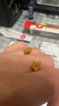 周大福鏤空爆閃方糖星星黃金耳釘(工費260)約1.85g EOF1673禮物 曬單實(shí)拍圖