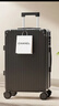 袋鼠（KANGAROO）多功能行李箱大容量拉桿箱男大號皮箱密碼箱女生大號旅行箱登機箱 B607【尊貴黑】多功能-單箱 28英寸 【長(cháng)途出行】 曬單實(shí)拍圖