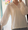 優(yōu)衣庫女裝便攜式防紫外線(xiàn)連帽外套/防曬服26春夏新款485671 00 白色 XS 曬單實(shí)拍圖