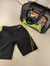 洲克兒童五分泳褲男童專(zhuān)業(yè)訓練比賽競技泳褲125503301-1黑/熒光綠18 曬單實(shí)拍圖