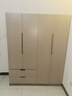 陌隆福衣柜臥室家用出租房用組裝簡(jiǎn)易儲物柜小戶(hù)型簡(jiǎn)約現代衣櫥 【四門(mén)】1.4米主柜 曬單實(shí)拍圖