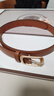 真維斯女士皮帶新款針扣時(shí)尚簡(jiǎn)約牛仔褲裝飾百搭褲帶配裙子女款腰帶 曬單實(shí)拍圖