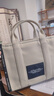 馬克·雅可布（MARC JACOBS）米色棉質(zhì)中號手提包M0017027263送女友女包禮物輕奢包包真五折 曬單實(shí)拍圖