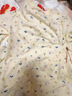 嘟嘟家[棉]寶寶保暖內衣套裝春裝兒童家居服男童睡衣女童春裝睡褲潮 米底紫小兔 100 曬單實(shí)拍圖