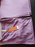 金三塔100%桑蠶絲真絲秋衣秋褲女圓領(lǐng)中薄款內衣套3NYF3C105 木槿紫 XXL 曬單實(shí)拍圖
