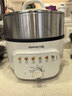 九陽(yáng)（Joyoung）電蒸鍋快速蒸汽電煮鍋電火鍋家用多功能蒸煮一體電鍋電熱鍋13L三層大容量不銹鋼加大蒸籠蒸鍋GZ162 曬單實(shí)拍圖