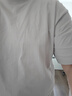 凡客誠品vancl 短袖T恤全棉圓領(lǐng)夏裝男女同款 海鷗灰 2XL （建議150-180斤） 曬單實(shí)拍圖