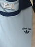 阿迪達斯（adidas）三葉草系列 女 CC LS TEE W 長(cháng)袖 JM8011 粉藍色 M 曬單實(shí)拍圖
