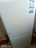 海爾（Haier）冰箱雙開(kāi)門(mén)一級能效家風(fēng)冷無(wú)霜家用小冰箱小戶(hù)型租房宿舍冷藏冷凍超薄節能省電冰箱以舊換新補貼 165升白|一級能效|風(fēng)冷無(wú)霜|黑金凈化 曬單實(shí)拍圖