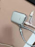 磁魚(yú)充電寶mini小彩豆大容量式充電寶3C認證可上飛機小巧便攜自帶線(xiàn)超級快充移動(dòng)電源適用蘋(píng)果華為通用 香芋紫【送快充掛繩線(xiàn)】 10000mAh 曬單實(shí)拍圖